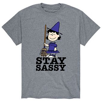 Men's Peanuts Lucy Stay Sassy Tee