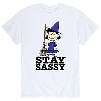 Men's Peanuts Lucy Stay Sassy Tee