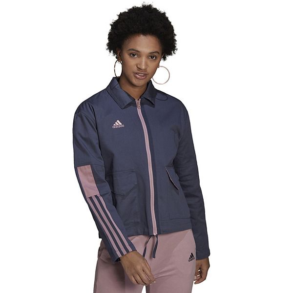 Kohls adidas track on sale jacket