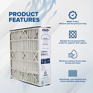 Trion 259112-102 Air Bear 20x25x5 Inch MERV 11 Air Purifier Filter (3 Pack) - 2