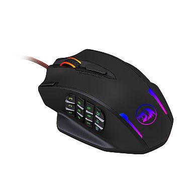 Redragon M908 Impact 12400 DPI Gaming Mouse with RGB Backlighting