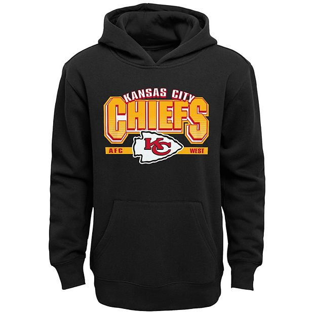 NFL Kansas City Chiefs Toddler Boys' Poly Fleece Hooded Sweatshirt - 4T