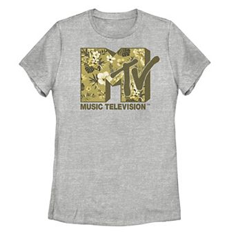 Juniors' MTV Vintage Bahama Fill Logo Tee