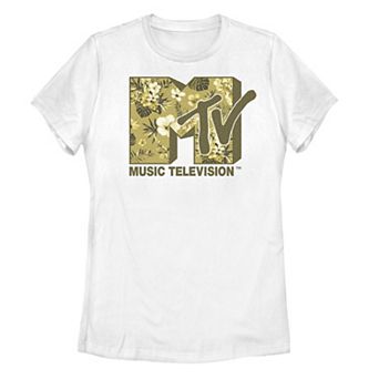 Juniors' MTV Vintage Bahama Fill Logo Tee