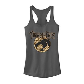 Juniors' ThunderCats Cheetah Print Logo Tank Top
