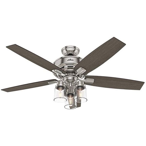 Hunter Bennett 52 Indoor Ceiling Fan, How To Install Hunter Remote Ceiling Fan With Light Android