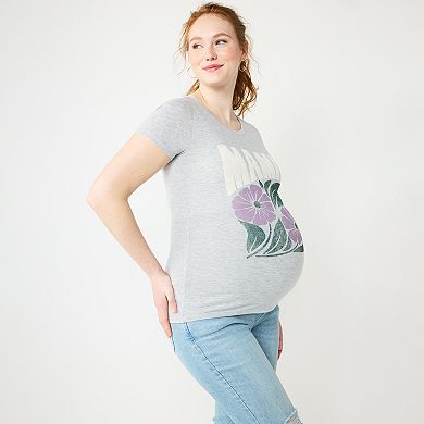 Maternity Sonoma Goods For Life® Fitted Crewneck Graphic Tee