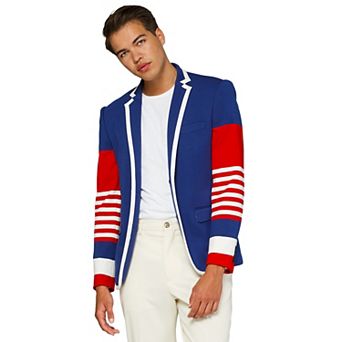 Men's OppoSuits Deluxe Modern-Fit Novelty Summer Blazer