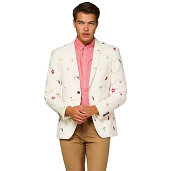 Men's OppoSuits Deluxe Modern-Fit Novelty Summer Blazer