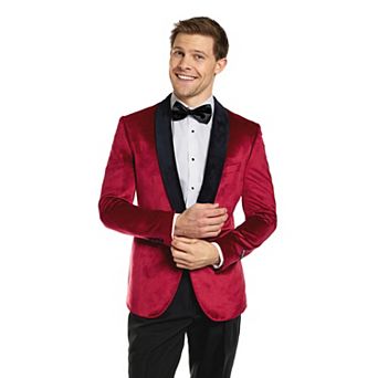 Men's OppoSuits Deluxe Novelty Modern-Fit Dinner Jacket Christmas Blazer