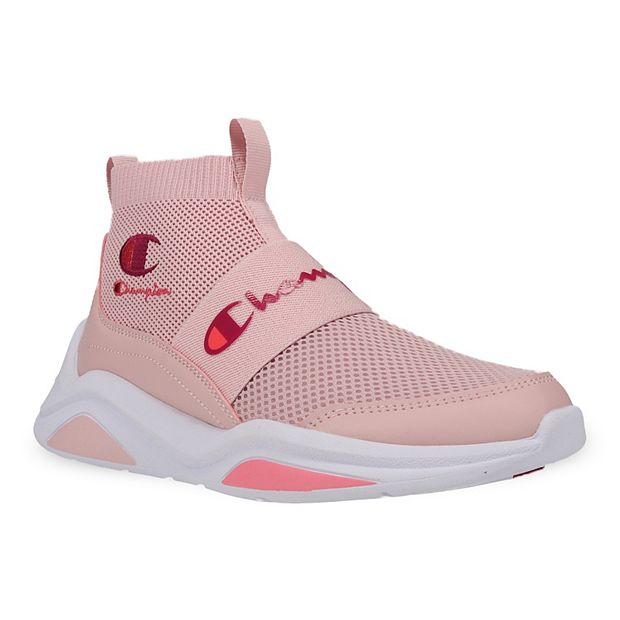 Pink champion store sock shoes