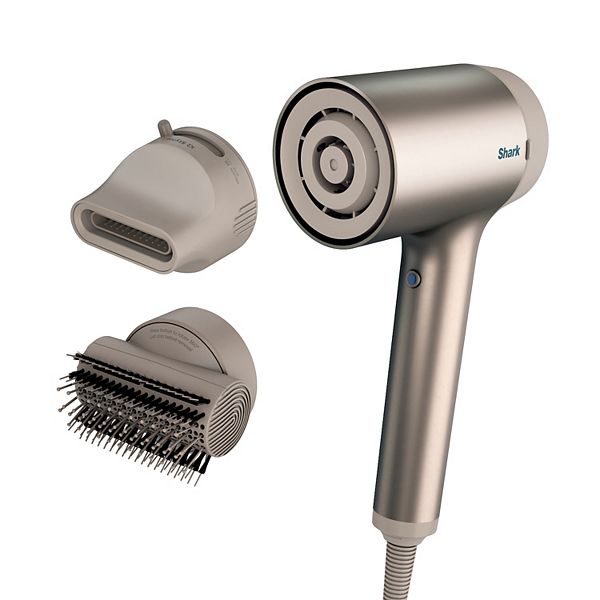 Shark HyperAIR Ionic Hair Dryer with IQ 2-in-1 Concentrator & Styling Brush Attachments