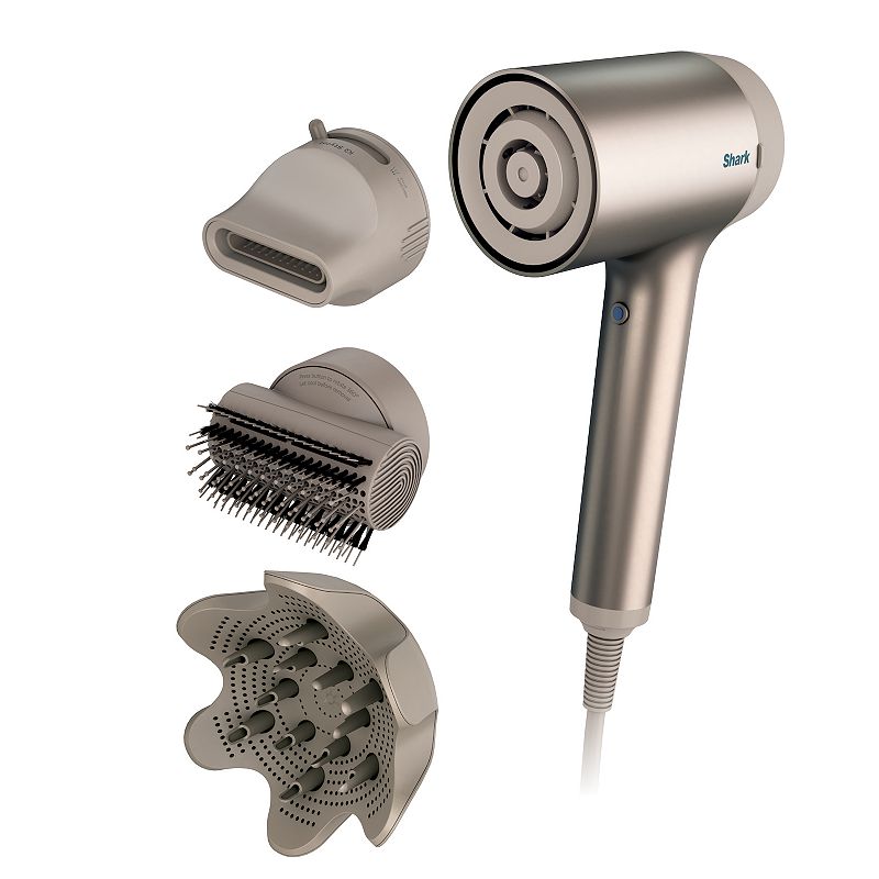 Shark HyperAIR with IQ 2-in-1 Concentrator, Styling Brush, & Curl-Defining 