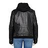 Plus Size Whet Blu April Hoodie & Leather Jacket