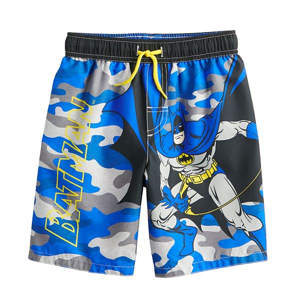 Boys batman cheap swim trunks