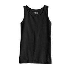 Girl's Youth Miami Marlins Black Game Heart Tank Top