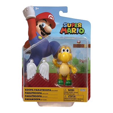 Jakks Nintendo Super Mario 4-Inch Koopa Paratroopa Figure