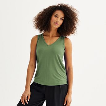 Women's Nine West Easy V-Neck Tank Top
