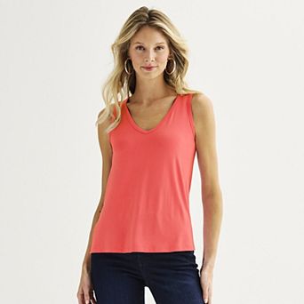 Women's Nine West Easy V-Neck Tank Top