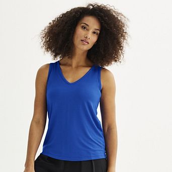 Women's Nine West Easy V-Neck Tank Top