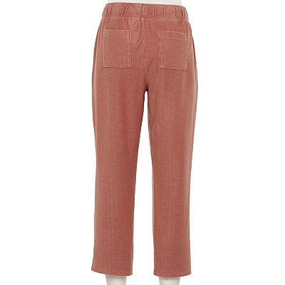 Women s Sonoma Goods For Life Straight Leg Utility Sweatpants