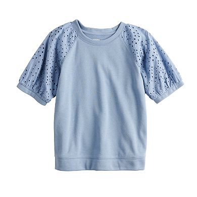 Women's Sonoma Goods For Life® Puff Sleeve Sweatshirt