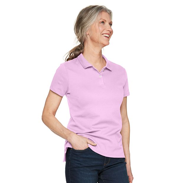 Womens polo shop shirts kohls