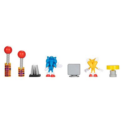 Jakks Sonic The Hedgehog 30th Anniversary 2.5-Inch Figure Diorama Set