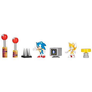 Jakks Sonic The Hedgehog 30th Anniversary 2.5-Inch Figure Diorama Set