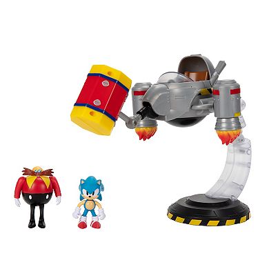 Jakks Sonic The Hedgehog 30th Anniversary Giant Eggman Robot Battle Set