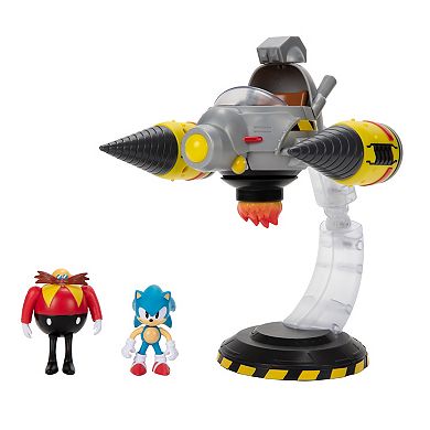 Jakks Sonic The Hedgehog 30th Anniversary Giant Eggman Robot Battle Set