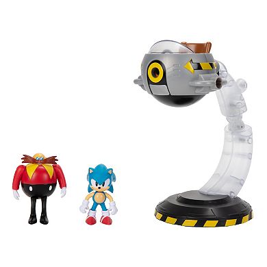 Jakks Sonic The Hedgehog 30th Anniversary Giant Eggman Robot Battle Set