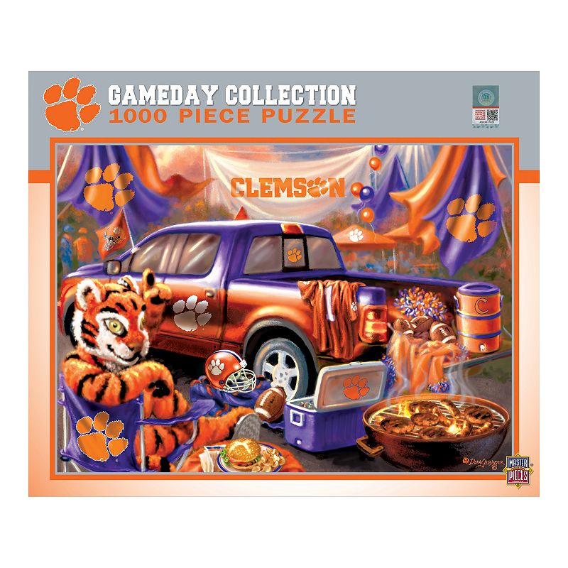 Clemson Tigers Gameday 1000-Piece Puzzle, Multicolor