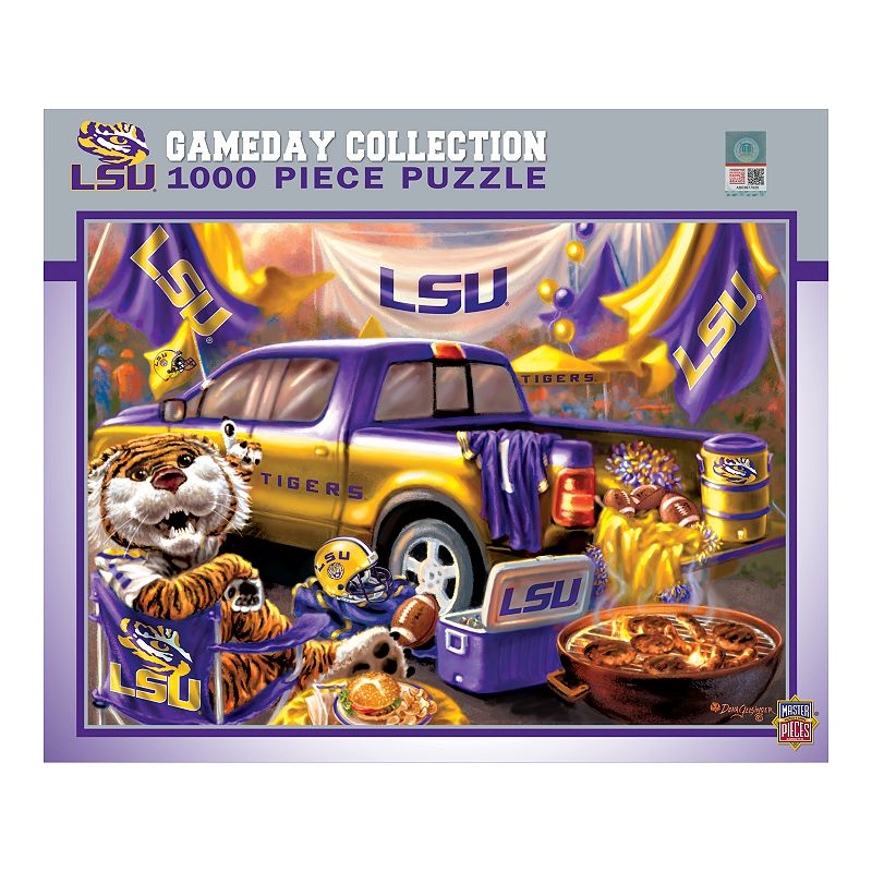 LSU Tigers Gameday 1000-Piece Puzzle, Multicolor