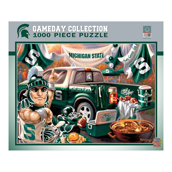 MLB Detroit Tigers Gameday 1000 Piece Sports Puzzle - The Split Mitt