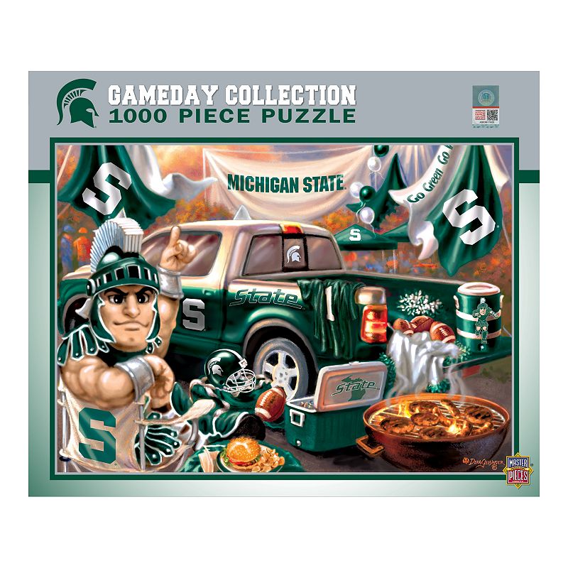 Michigan State Spartans Gameday 1000-Piece Puzzle, Multicolor