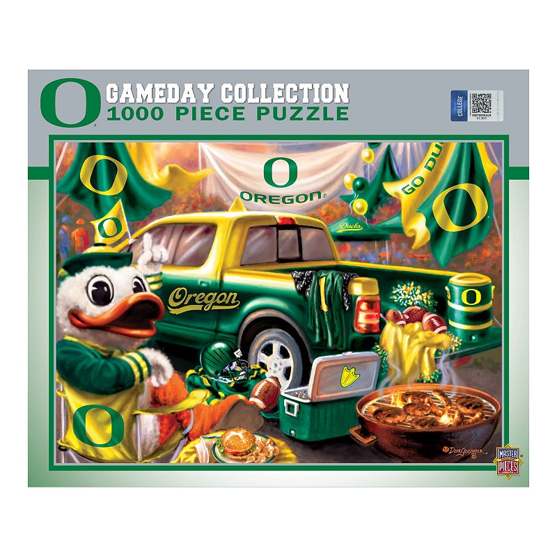 Oregon Ducks Gameday 1000-Piece Puzzle, Multicolor