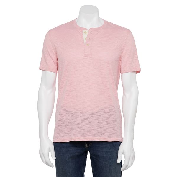 Sonoma henley short on sale sleeve