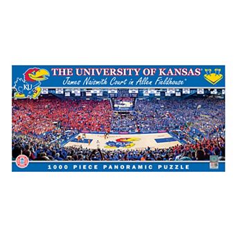 Kansas Jayhawks Panoramic 1000 pc Puzzle