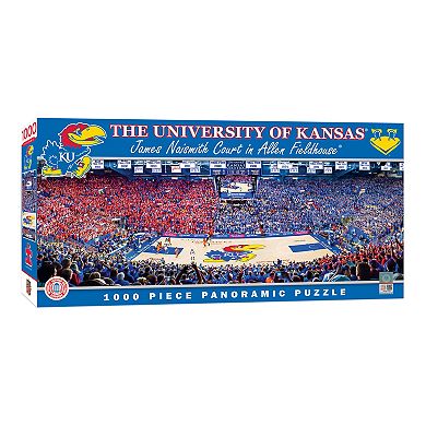 Kansas Jayhawks Panoramic 1000-Piece Puzzle