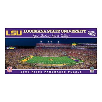 LSU Tigers Panoramic 1000 pc Puzzle