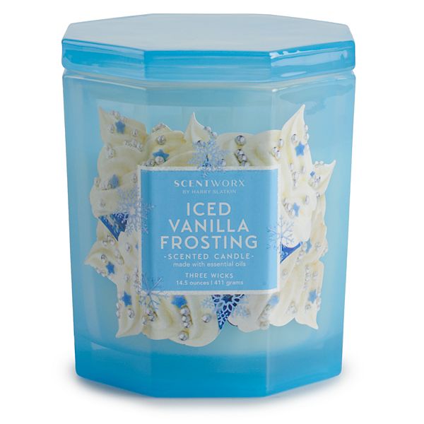 ScentWorx Iced Vanilla Frosting 14.5oz. Candle Jar