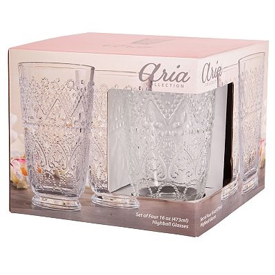 Home Essentials Set Di 10 Bicchieri Highball In Vetro 473 Ml - Per Cocktail, Acqua, Birra E Succhi - 5