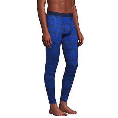 Men's Lands' End Stretch Thermaskin Long Underwear Base Layer Pants 