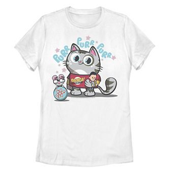 Juniors' The Big Bang Theory Purr Purr Purr Tee
