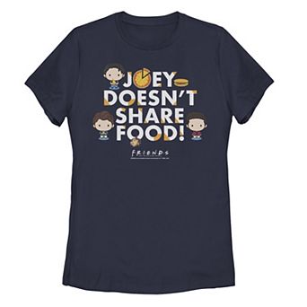 Juniors' Friends Chibi Joey Doesn't Share Food Tee