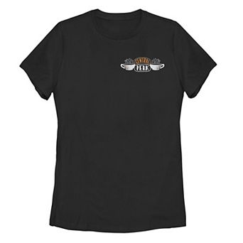 Juniors' Friends Central Perk Pocket Logo Tee