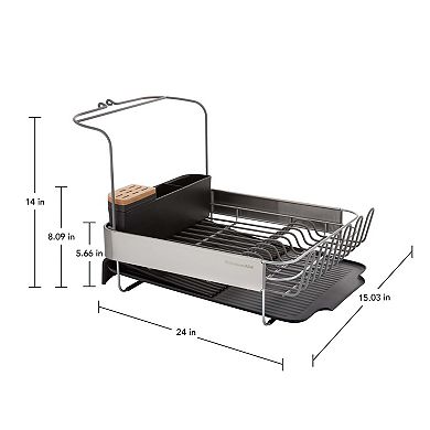 KitchenAid KE896BX Full-Size Expandable Dish-Drying Rack