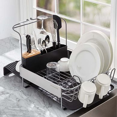 KitchenAid KE896BX Full-Size Expandable Dish-Drying Rack