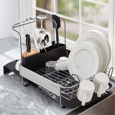 KitchenAid KE896BX Full Size Expandable Dish Drying Rack